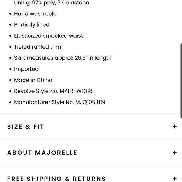 Majorelle Midi Skirt - Picture 6 of 7